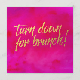 Schalten Sie den Perlenschimmer für den Brunch ein Einladung