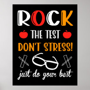 Schalten Sie den Test aus Poster