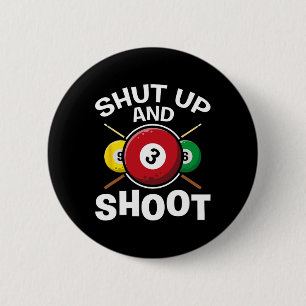 Schalten Sie die Billard-Billard für Snooker-Pools Button