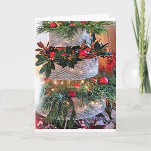 **SCHALTEN SIE DIE HÄNDE FÜR DIE CHRISTMAS-SAISON* KARTE