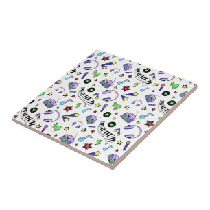 Schalten Sie die Musik hoch Fliese