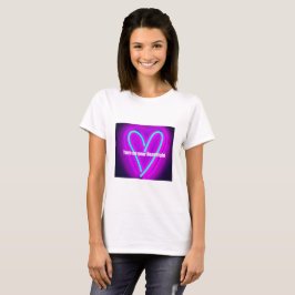 "Schalten Sie Ihr heartlight" T - Shirt ein