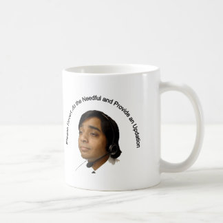 Schalten Sie nötiges Updation um Tasse