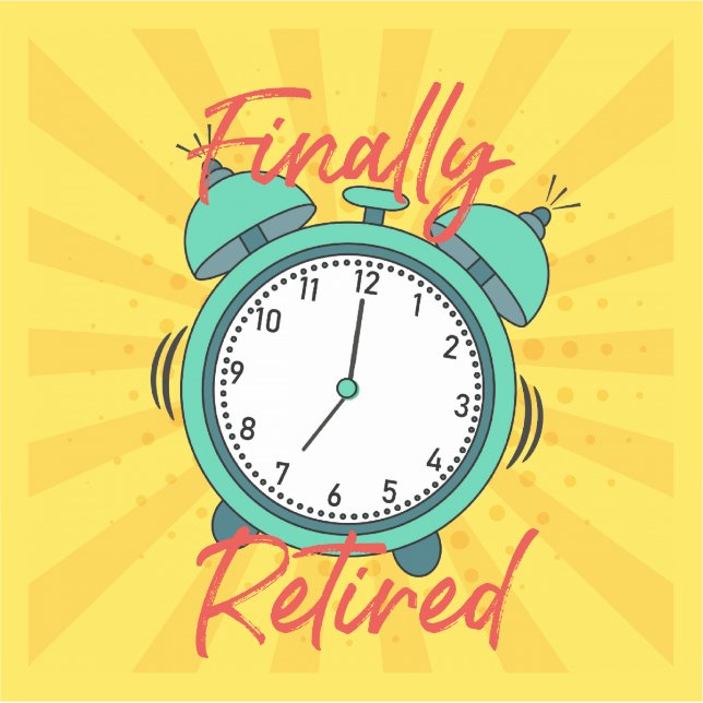 Schalten Sie schließlich den Wecker aus, Aufkleber (Vorderseite)