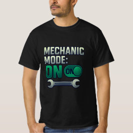 Schalter für Mechanik Ein T - Shirt