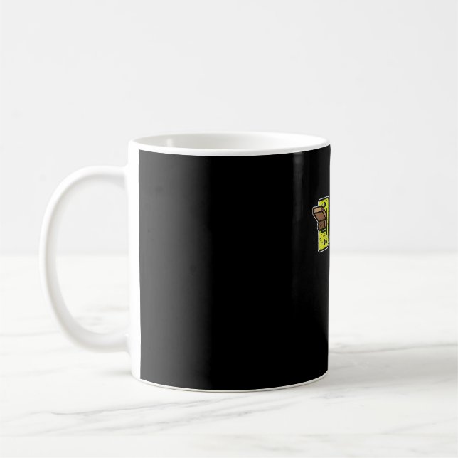 Schalter werden Trippin Funny Electrician Geschenk Kaffeetasse (Links)
