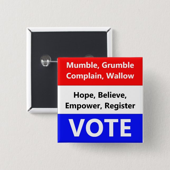 Schaltfläche "Abstimmung" Button (Vorne & Hinten)