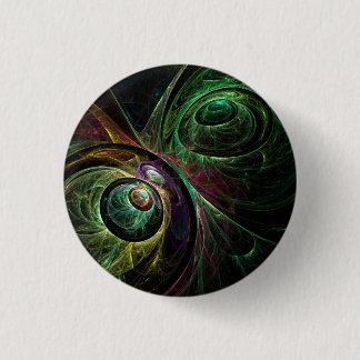Schaltfläche Abstrakte Augen (rund) Button