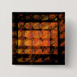 Schaltfläche "Abstrakte Kunst der Wand" (Quadrat) Button