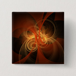 Schaltfläche "Abstrakte Kunst" des Morning Magic ( Button