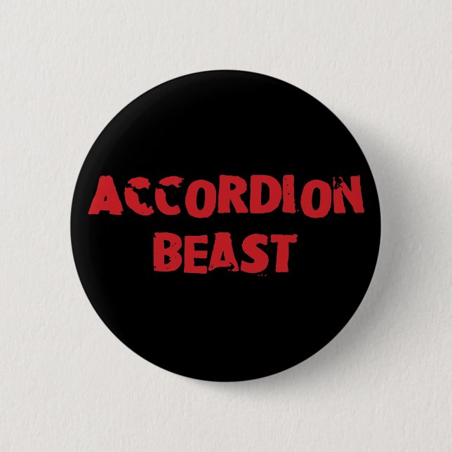 Schaltfläche "Accordion Beast" Button (Vorderseite)