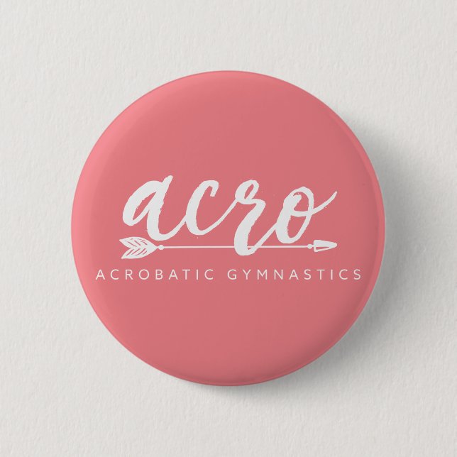 Schaltfläche Acrobatic Gymnastics Button (Vorderseite)
