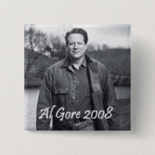 Schaltfläche Al Gore 2008 Button