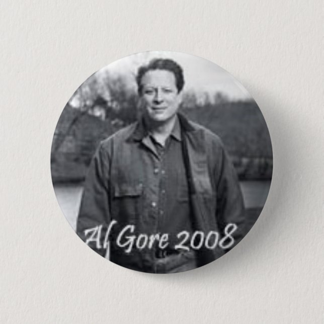 Schaltfläche Al Gore 2008 Button (Vorderseite)