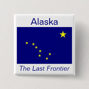 Schaltfläche "Alaskan Flag" Button