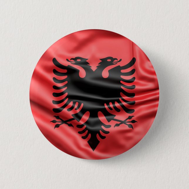 Schaltfläche "Albanien" Button (Vorderseite)