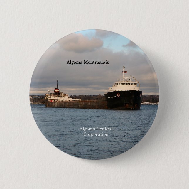 Schaltfläche Algoma Montrealais Button (Vorderseite)