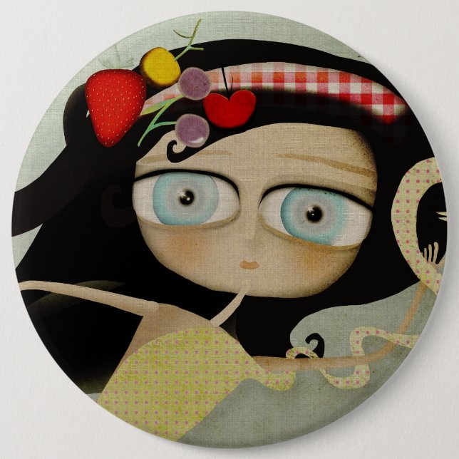 Schaltfläche Alice im Wunderland Button (Vorderseite)