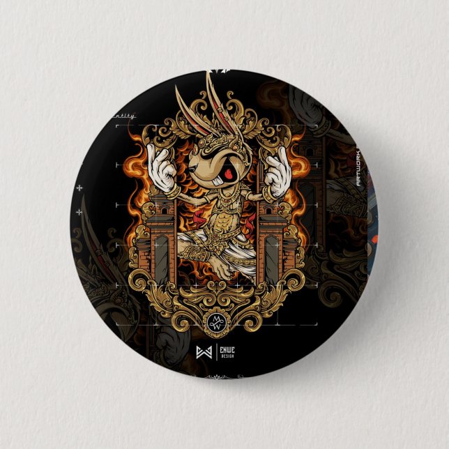 Schaltfläche Alle Symbole, Symbole oder Elemente Button (Vorderseite)