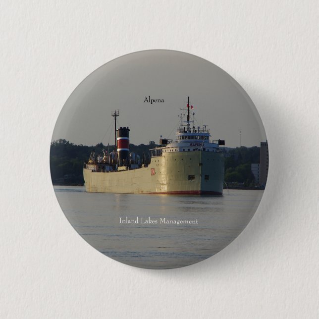 Schaltfläche Alpena Button (Vorderseite)