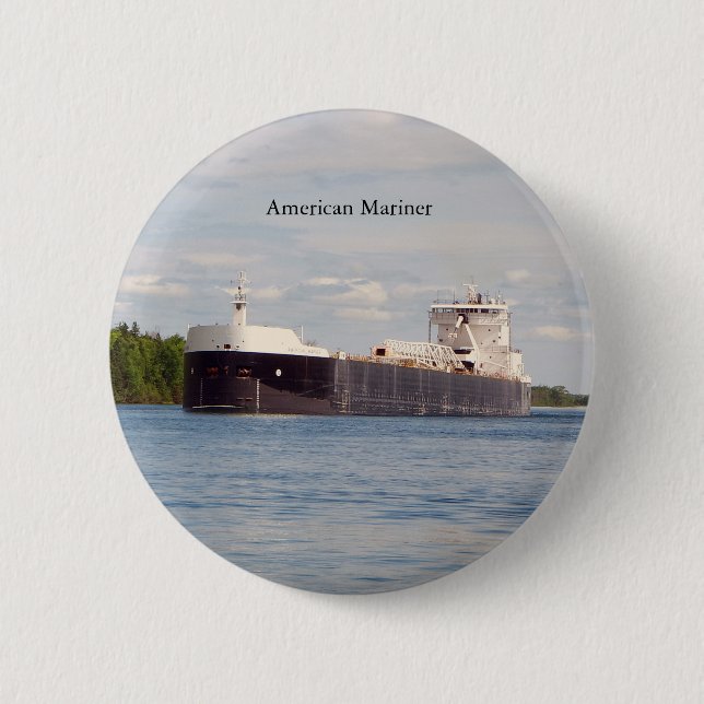 Schaltfläche "American Mariner" Button (Vorderseite)