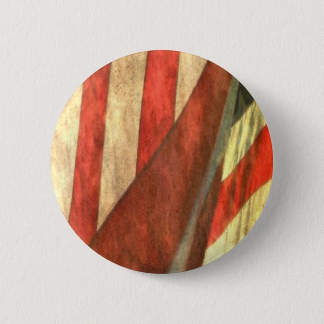 Schaltfläche "Amerikanische Flagge" Button (Vorderseite)