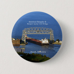Schaltfläche "Amerikanische Integrität in Duluth" Button