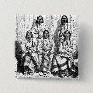 Schaltfläche amerikanische Ureinwohner Button