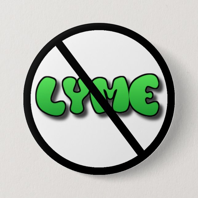 Schaltfläche "Anti-Lyme-Krankheit" Button (Vorderseite)
