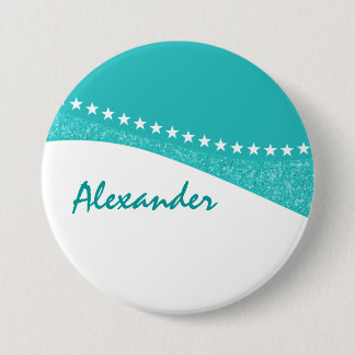 Schaltfläche "aquamarine Sternenkurven" Button