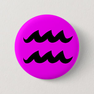 Schaltfläche Aquarius magenta Button