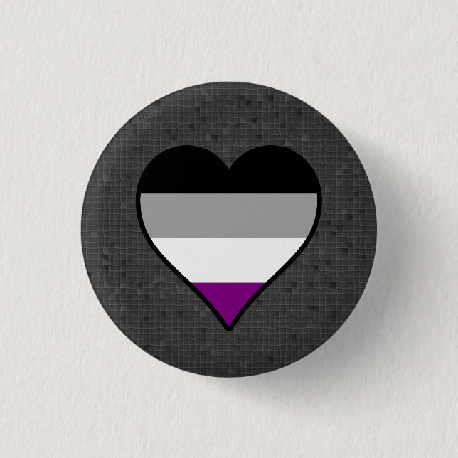 Schaltfläche "Asexual Stolz" Button (Vorderseite)