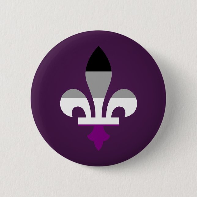 Schaltfläche "Asexualität" Button (Vorderseite)