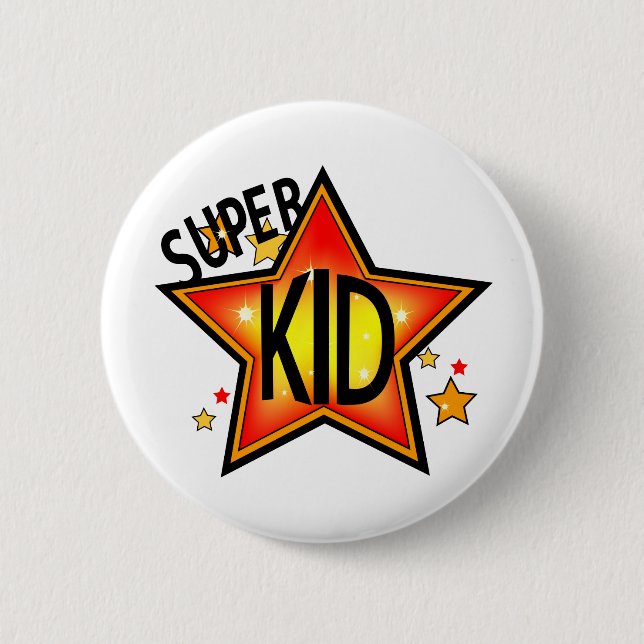 Schaltfläche auf der Rückseite des Star-Kid-Button Button (Vorderseite)