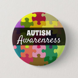 Schaltfläche "Autismus Awareness Puzzles" Button