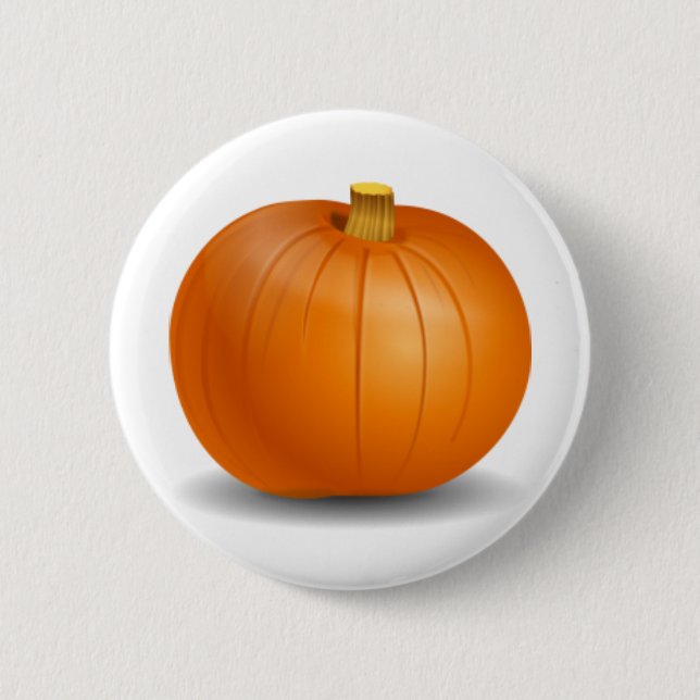 Schaltfläche "Autumn Pumpkin" Button (Vorderseite)