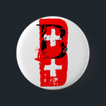 Schaltfläche B Bluttyp Button<br><div class="desc">Originalbuchstabe für B (Bluttyp) auf Knopf. — "Individuen der Blutgruppe B haben das B-Antigen auf ihrer Oberfläche ihrer RBCs und Blutserum, das IgM-Antikörper gegen das A-Antigen enthält. Daher kann eine Person der Gruppe B nur Blut von Personen der Gruppen B oder O erhalten (wobei B vorzuziehen ist) und Blut an...</div>
