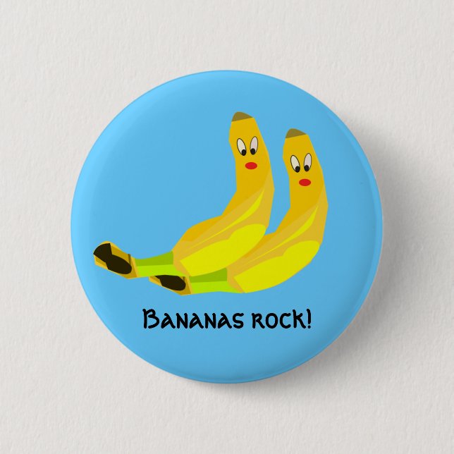Schaltfläche Bananen Button (Vorderseite)