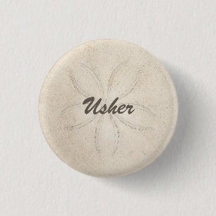 Schaltfläche "Beach Serenity Usher" Button