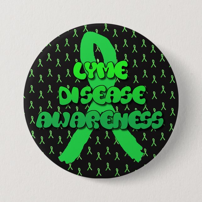 Schaltfläche "Bekannte Lyme-Krankheit" Button (Vorderseite)