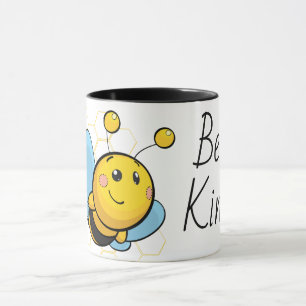 Schaltfläche "BeKind Niedlicher Pinback" Tasse