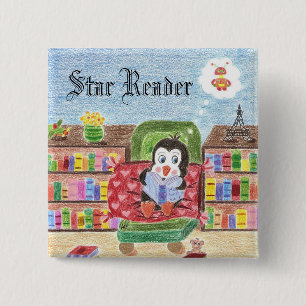 Schaltfläche "Belohnung für Pinguine lesen" Button