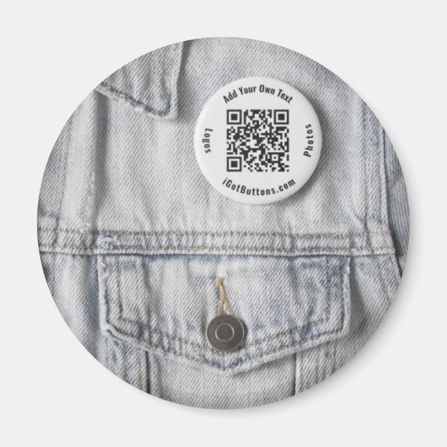 Schaltfläche "Benutzerdefiniert 2.25 Zoll" Magnet (Vorne)