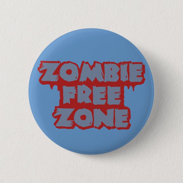 Schaltfläche "Benutzerdefinierte Zone in Zombie Button (Vorderseite)