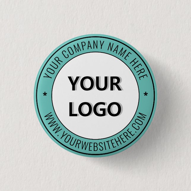 Schaltfläche "Benutzerdefiniertes Logo und Textwer Button (Vorderseite)