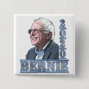 Schaltfläche "Bernie Sanders Support" für 2020 Button