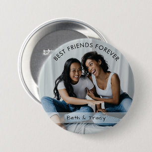 Schaltfläche "Best Friends Forever Custom Foto & N Button