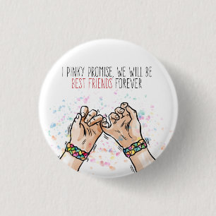 Schaltfläche "Best Friends Pinky Promise Button" Button