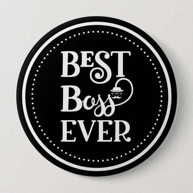 Schaltfläche "Bester Boss je" Button (Vorderseite)