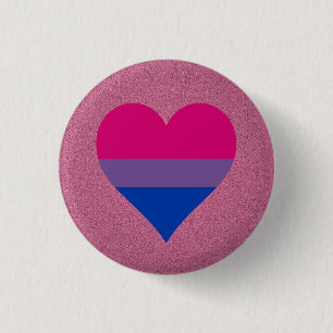 Schaltfläche "Bisexuelle Flagge" Button